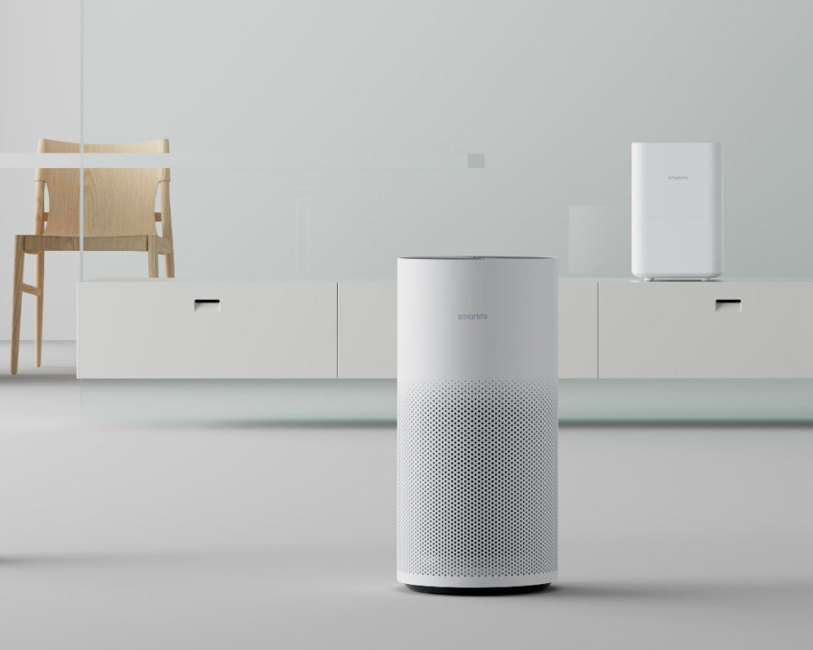 smartmi air purifier and evaporative humidifier