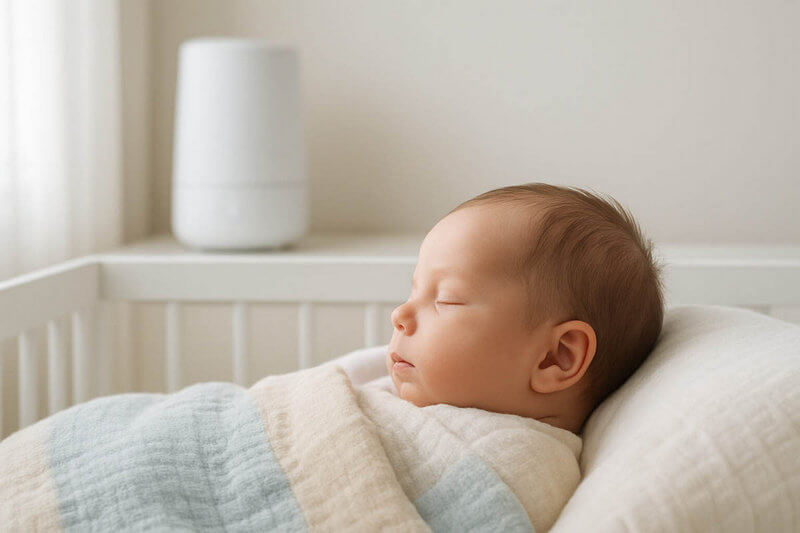 Оптимальная влажность воздуха для новорожденного ребенка
